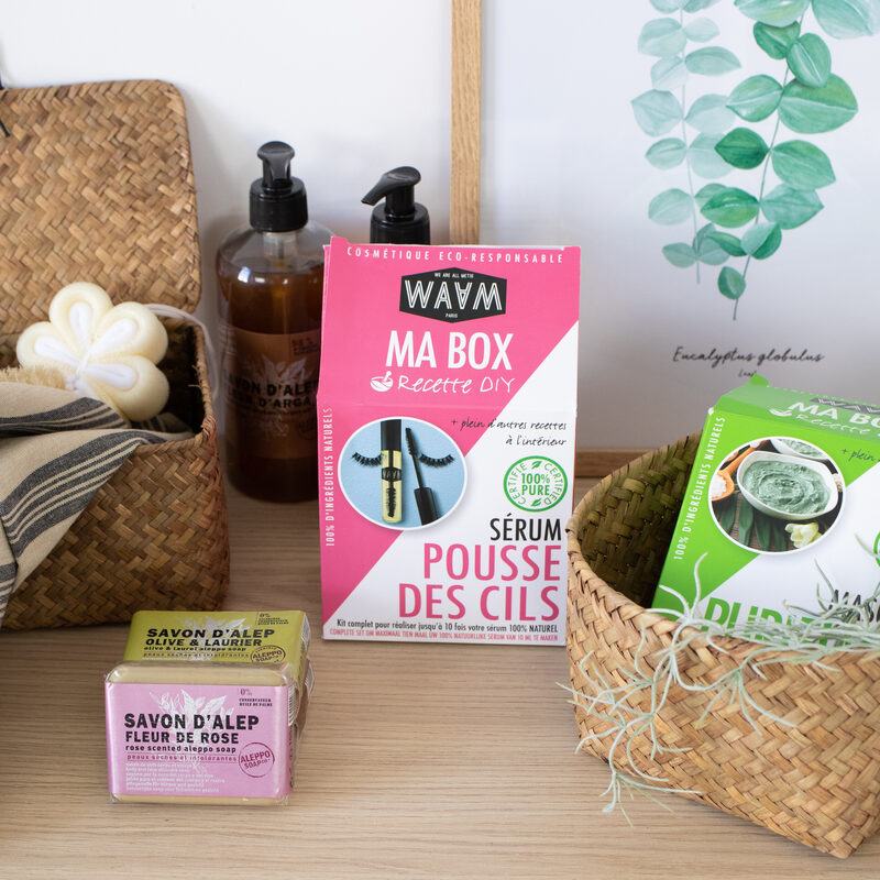 Coffret cosmétique KIT POUSSE DES CILS