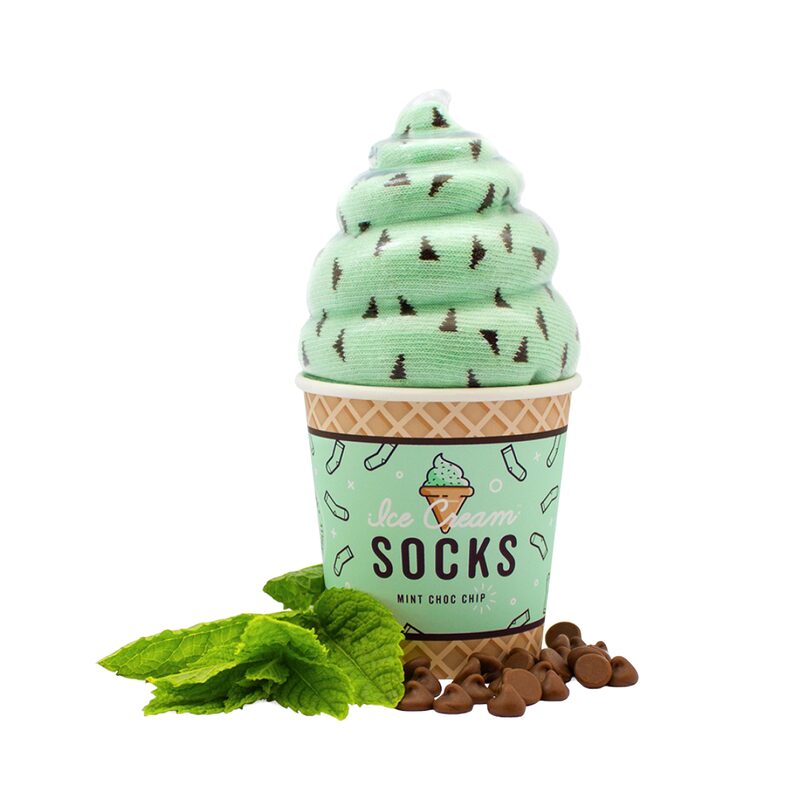 Chaussettes MENTHE PEPITE CHOCO