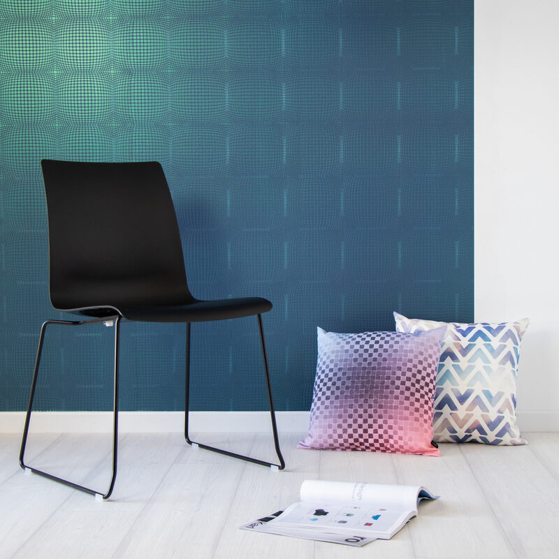 Chaise SLIDE coloris noir