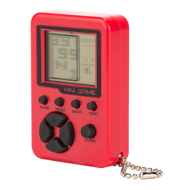 Porte clef ARCADE GAME coloris rouge