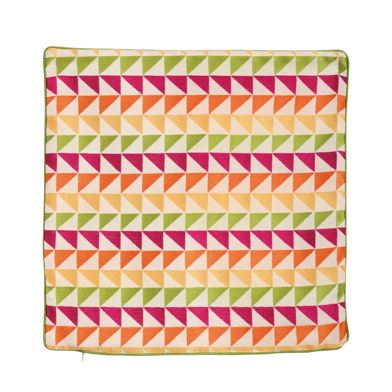 Housse de coussin AZTEC coloris multicolore 40 x 40 cm