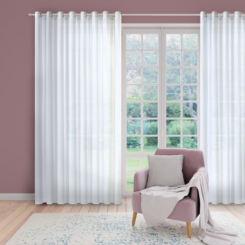 Voilage ALTA coloris blanc 300 x 240 cm