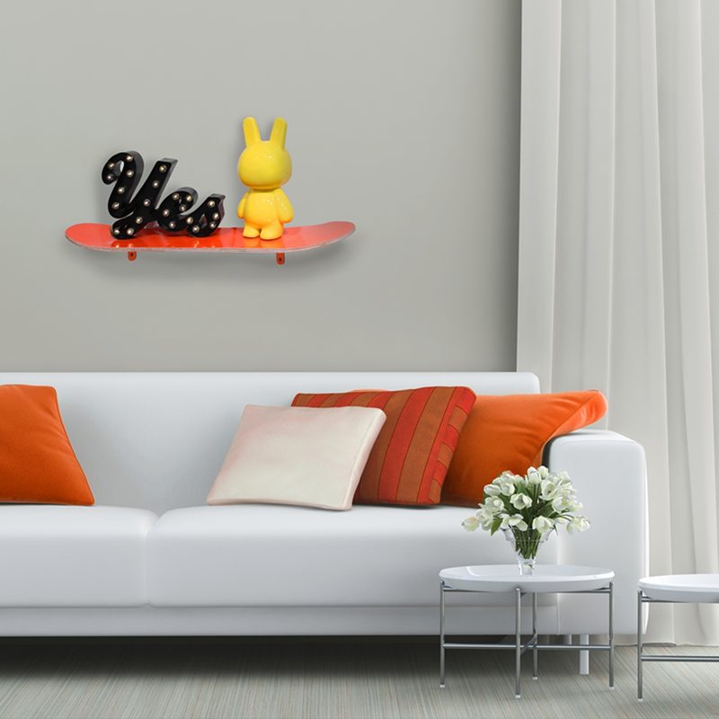Etagère SKATE coloris orange