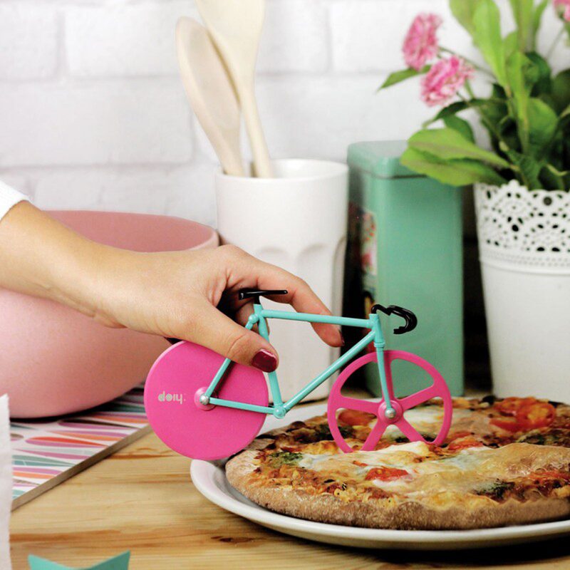 Rouleau à pizza WATERMELON FIXIE coloris bleu