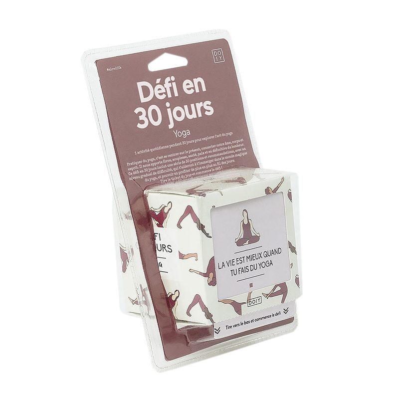 Jeu défi DEFI 30J YOGA