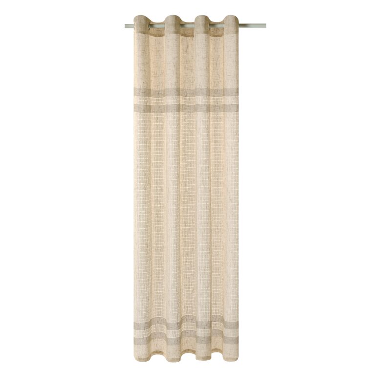 Voilage SOLENZARA coloris naturel 140 x 240 cm