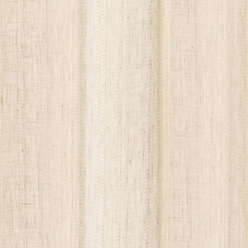 Voilage Lin GHIANA coloris beige 140 x 260 cm