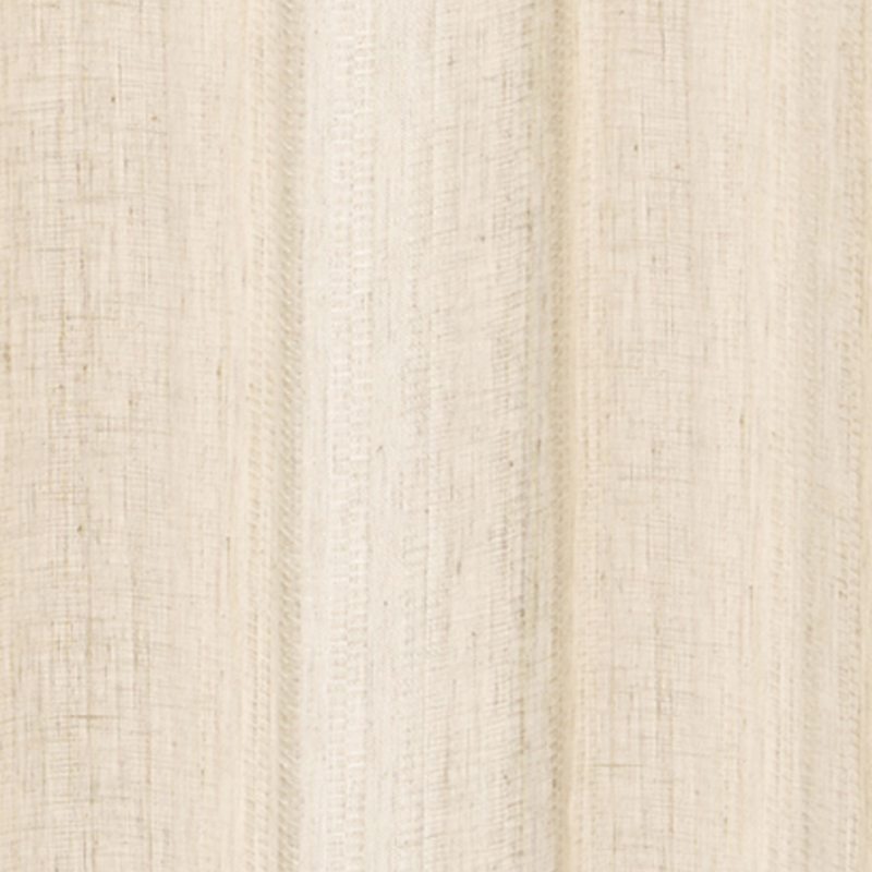 Voilage Lin GHIANA coloris beige 140 x 260 cm