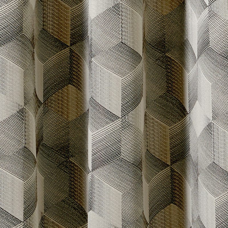 Rideau DISTRICT coloris gris 140 x 260 cm