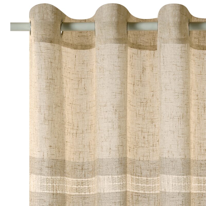 Voilage SOLENZARA coloris naturel 140 x 240 cm