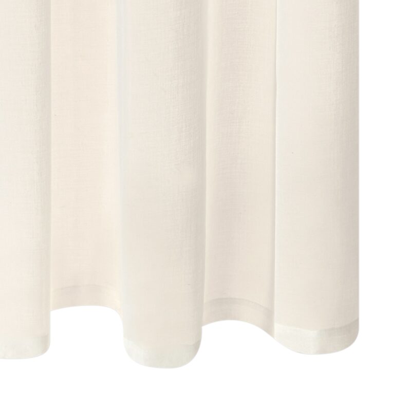 Voilage FUNNY coloris blanc 140 x 240 cm