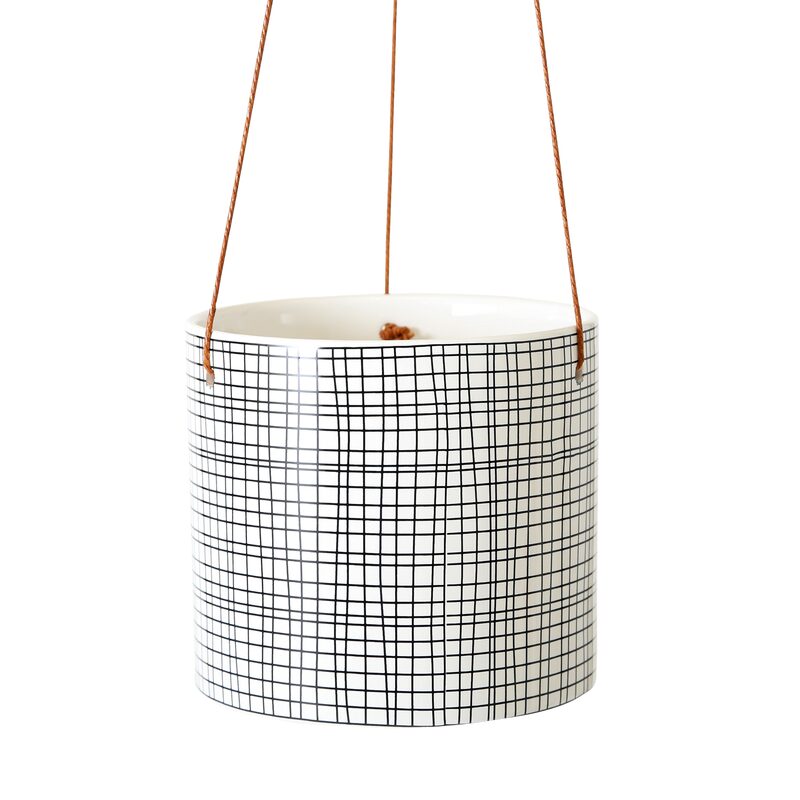 Cache-pot SANNIE coloris noir
