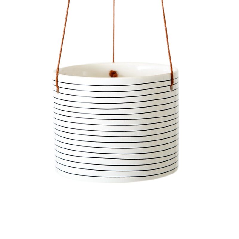 Cache-pot SANNIE coloris noir