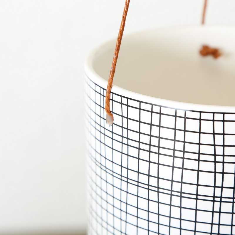 Cache-pot SANNIE coloris noir
