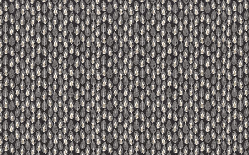 Papier peint intissé GLAM FEATHER coloris noir