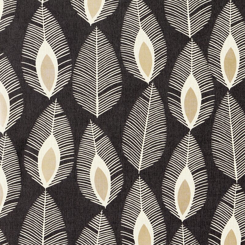 Papier peint intissé GLAM FEATHER coloris noir