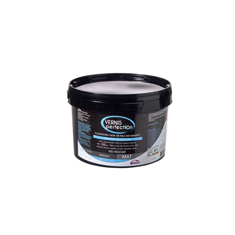 Peinture Rénovation VERNIS RÉSINE Epoxy incolore Satiné 0,5 L