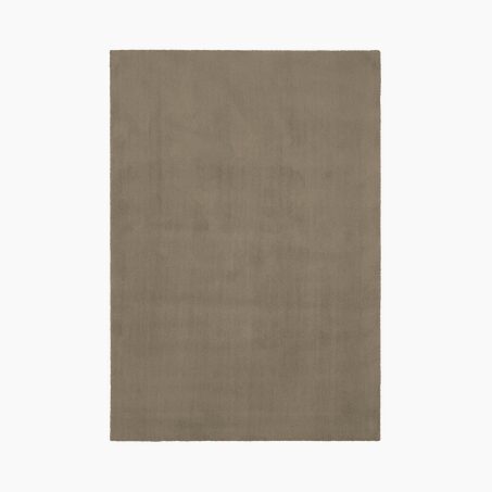 Tapis FEEL coloris brun 80 x 150 cm