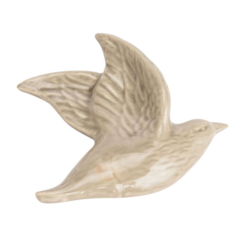 Décoration murale en céramique MALO coloris taupe