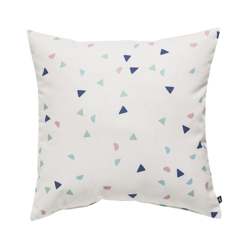 Coussin CONFETTIS coloris multicolore 45 x 45 cm