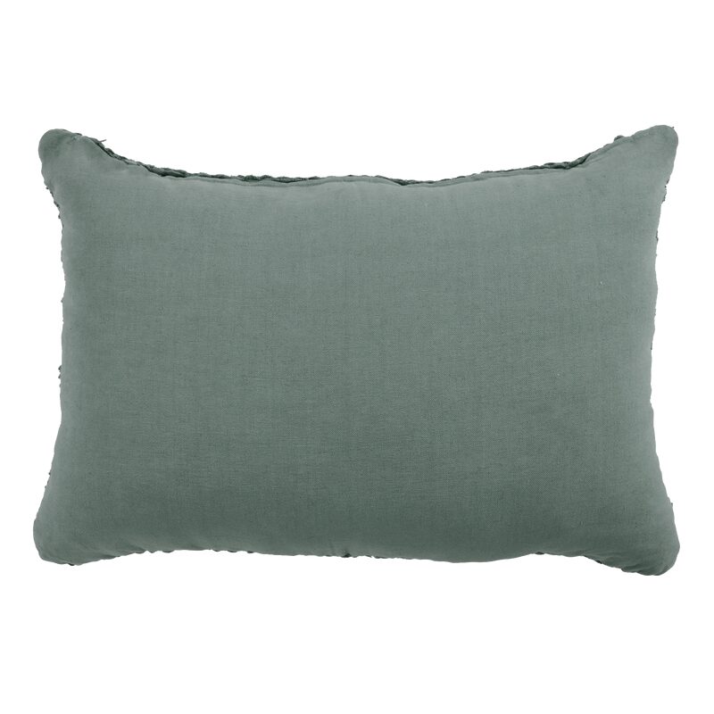 Coussin SKIN coloris bleu gris 40 x 60 cm