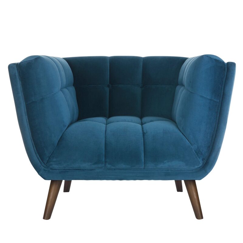 Fauteuil BERYL coloris bleu
