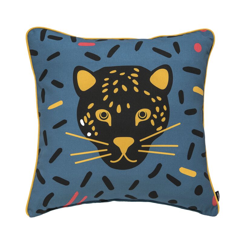 Coussin PUMA coloris beige 45 x 45 cm