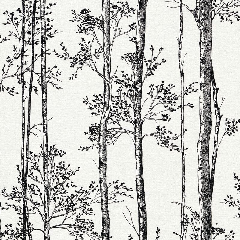 Papier peint intissé AURELE coloris blanc