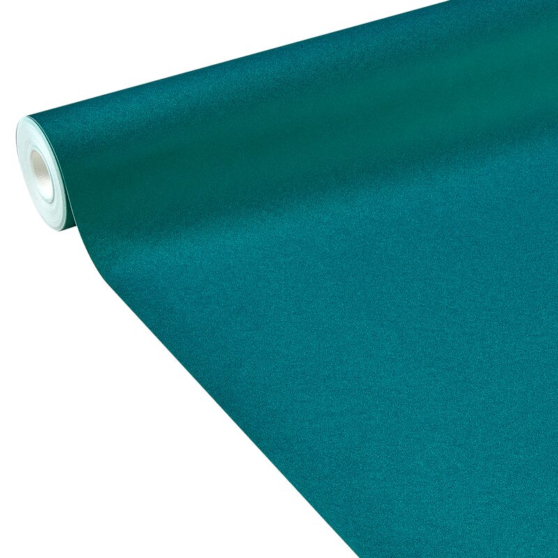 Papier peint intissé NEW COSY coloris vert émeraude