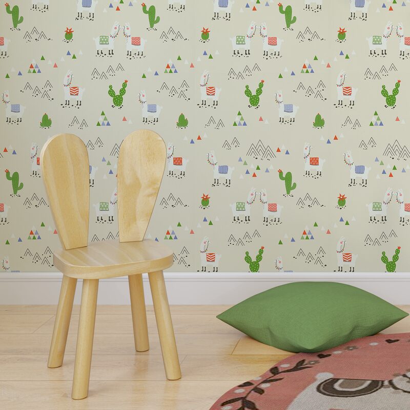 Papier peint intissé LAÏLA coloris beige