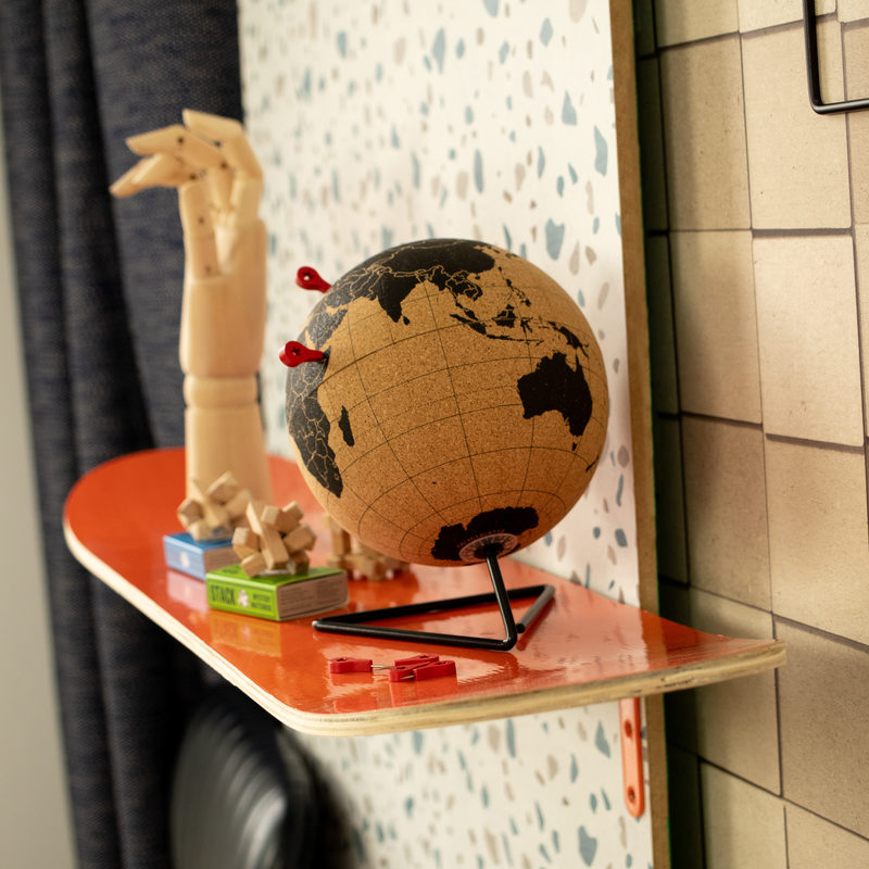 Etagère SKATE coloris orange