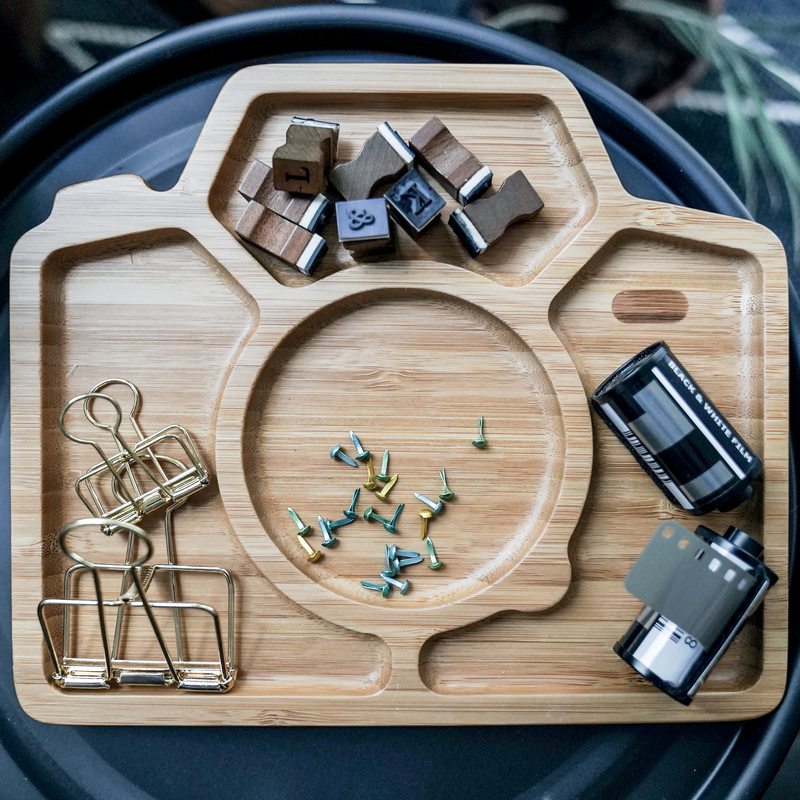 Set apéritif SNAP & SMILE coloris brun