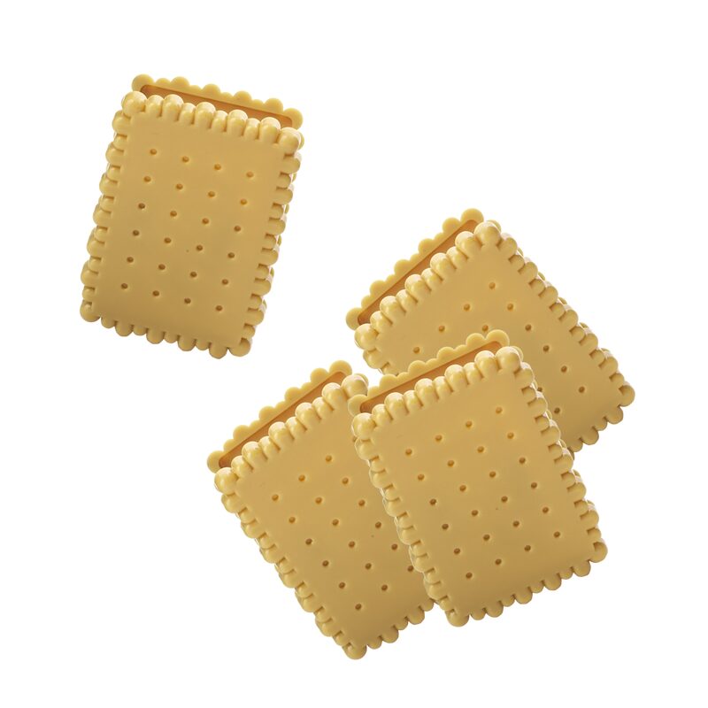 Pince sachet BISCUIT coloris beige