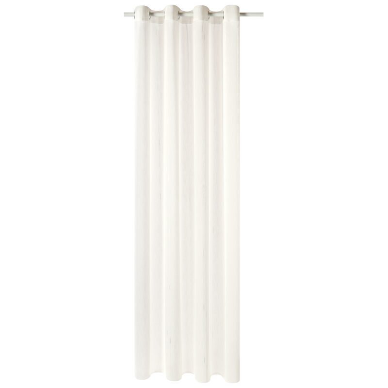 Voilage FREE coloris blanc 140 x 260 cm