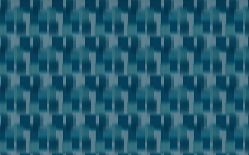 Papier peint intissé CONNECTIC coloris bleu pétrole