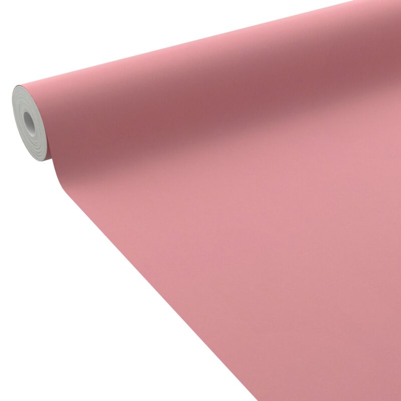Papier peint intissé OPAL coloris rose corail