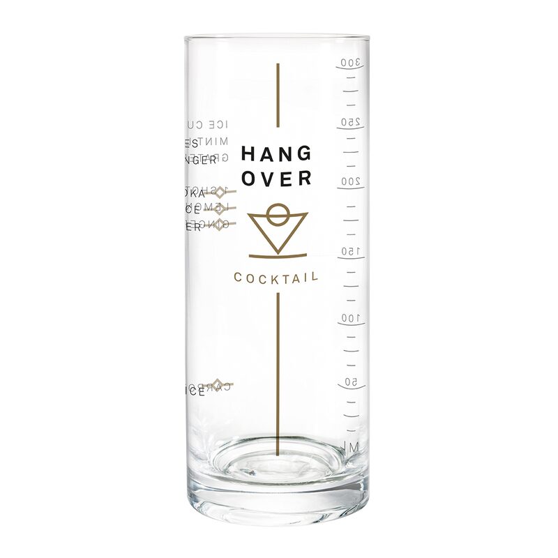 Verre HANGOVER coloris transparent