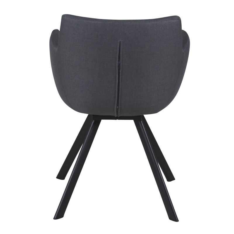 Fauteuil CARL coloris gris