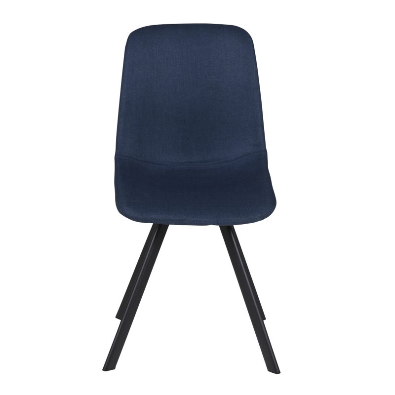 Chaise CARL coloris bleu