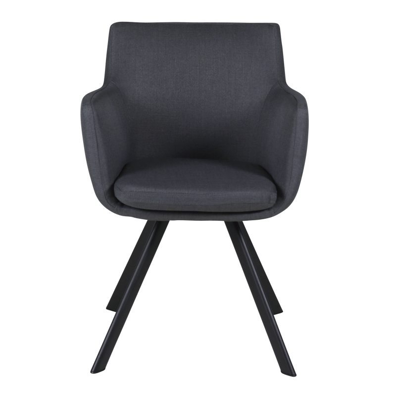 Fauteuil CARL coloris gris