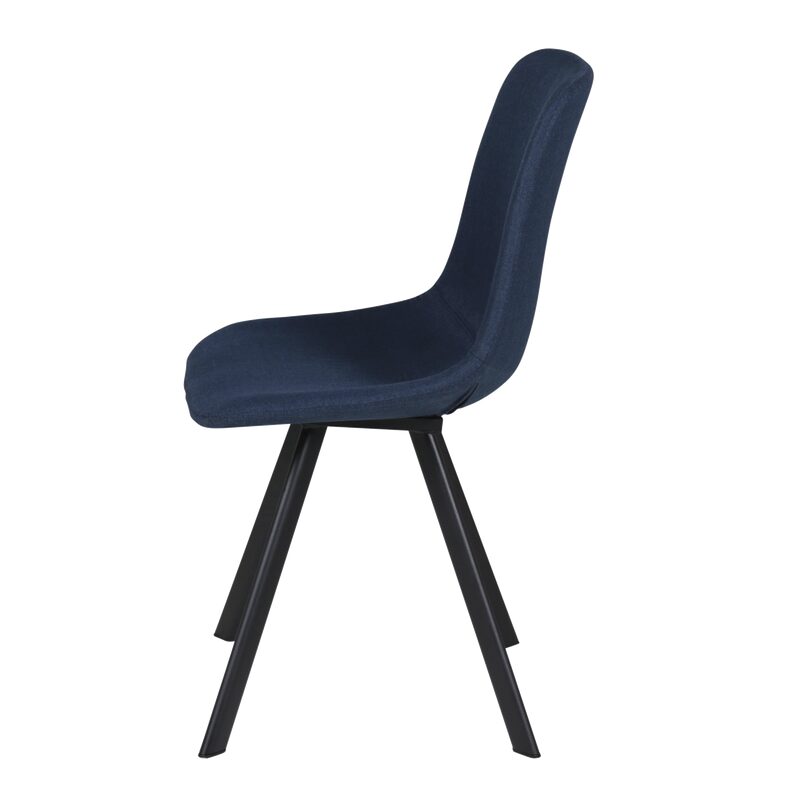 Chaise CARL coloris bleu