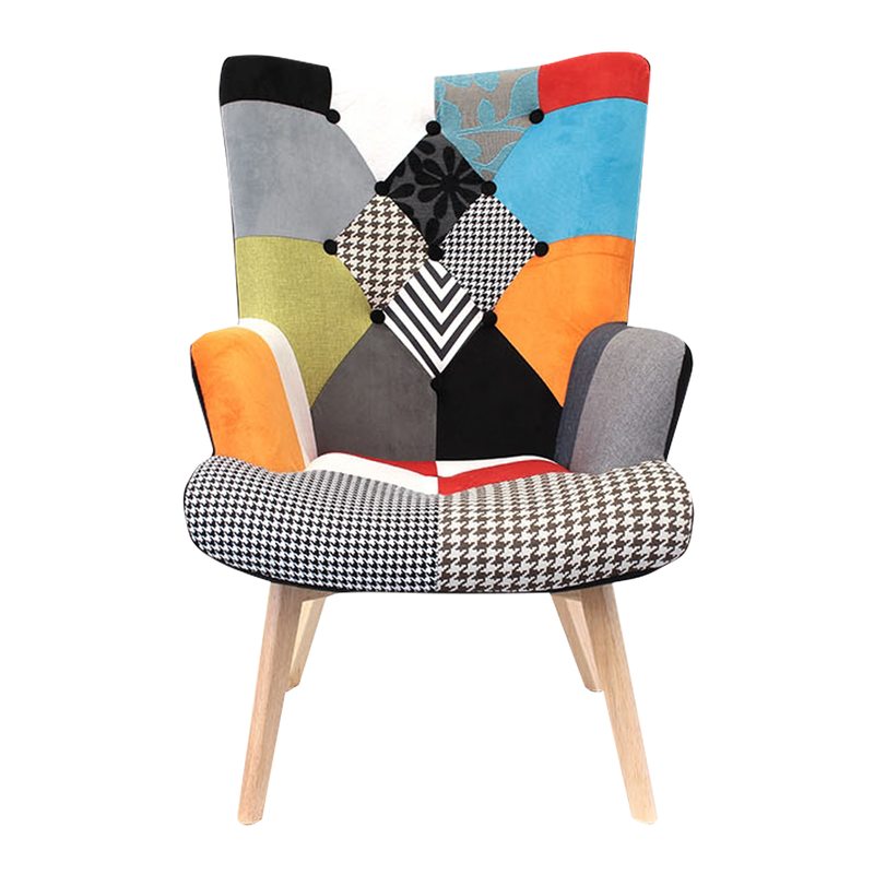 Fauteuil HELSINKI coloris multicolore