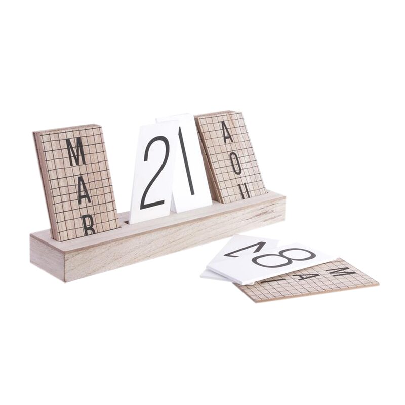 Calendrier CRONOS coloris beige