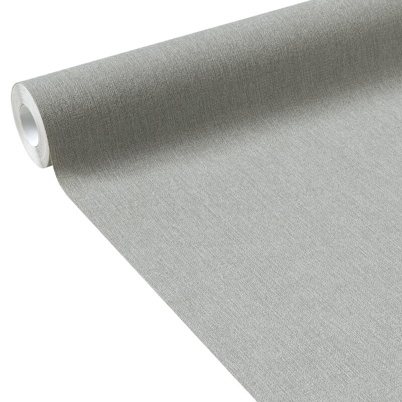 Papier peint intissé MELINE coloris gris béton