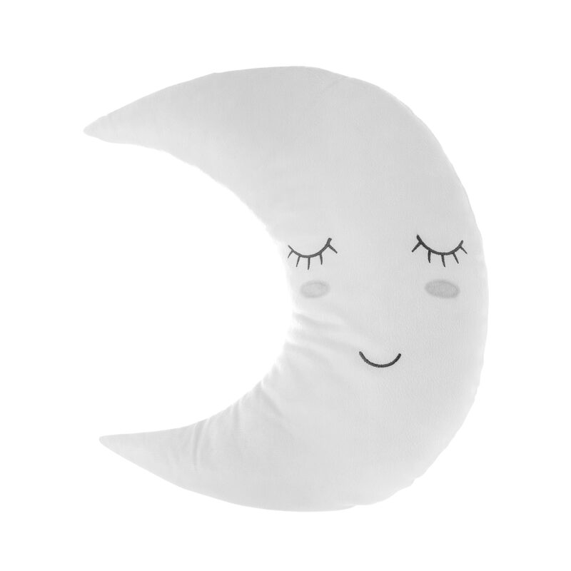 Coussin PETITE LUNE coloris blanc 32 x 37,5 cm