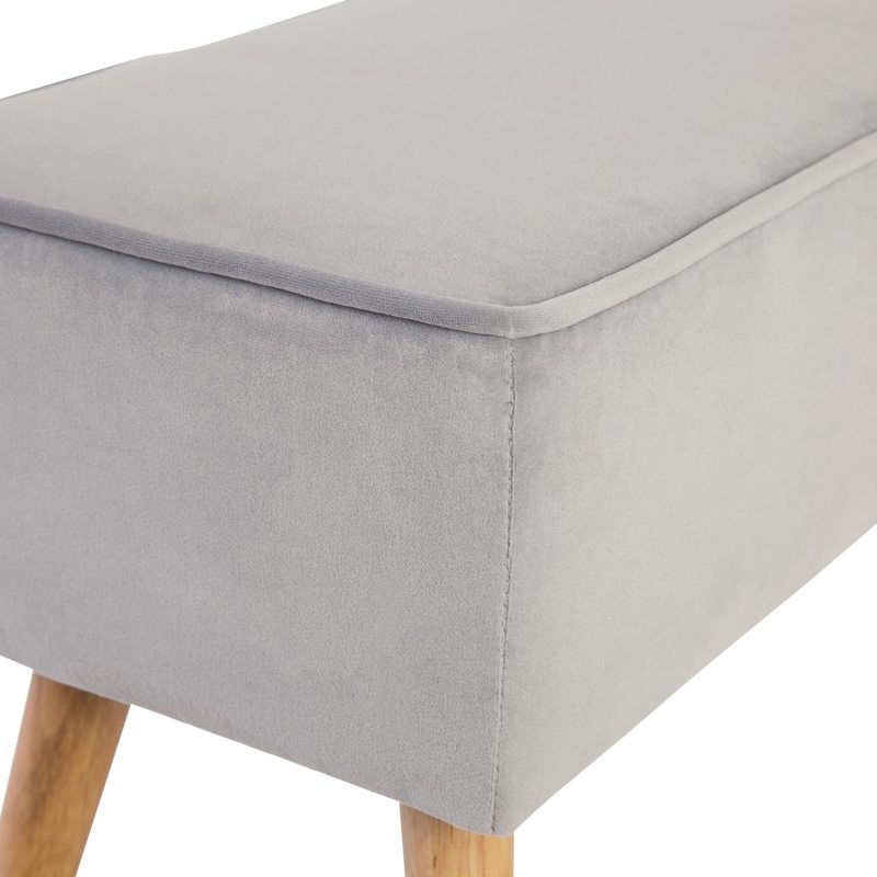 Banc POPY coloris gris souris