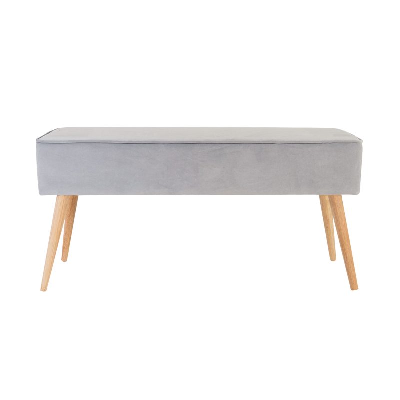 Banc POPY coloris gris souris