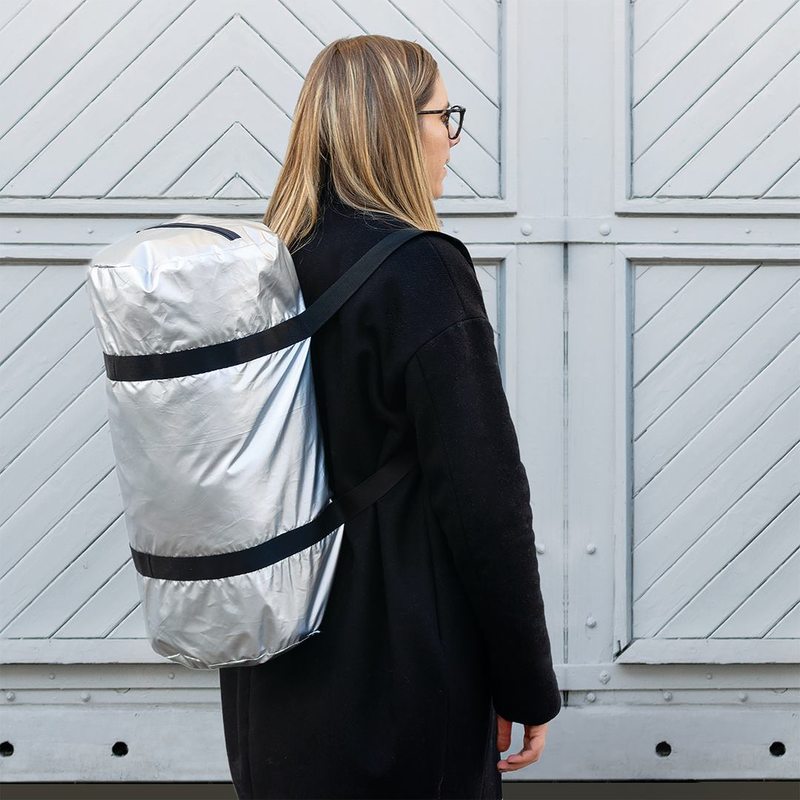 Sac de voyage ASTRO coloris argent