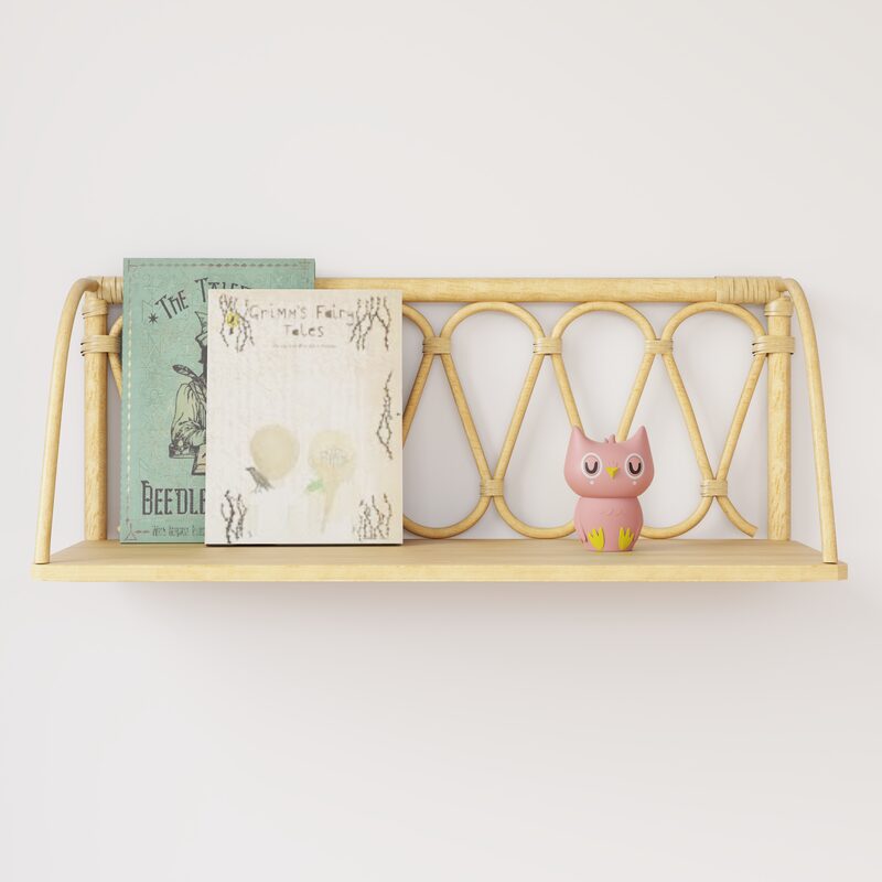 Veilleuse OWL LIGHT coloris rose 12,5 x 9 cm