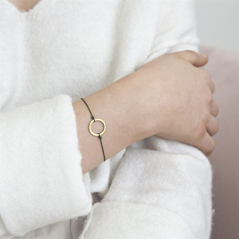 Bracelet CIRCLE coloris vert